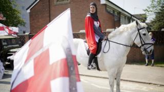 Manchester's St George's parade