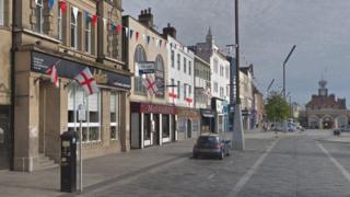 Goldie's Bar and Stockton High Street