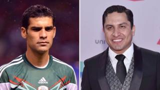 Rafael Márquez y Julión Álvarez
