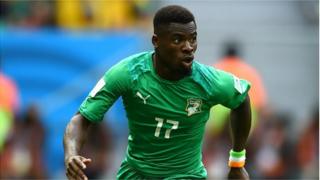 Le défenseur ivoirien Serge Aurier