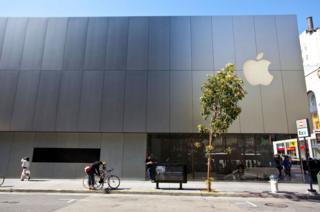 Apple store in San Francisco