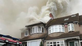 House on fire