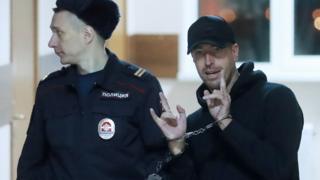 Алекс Лесли в Нагатинском суде 19 января