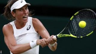 Konta amaze gutsinda urukino rumwe gusa i Wimbledon imbere y'uno mwaka