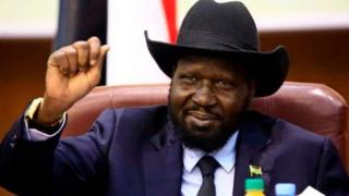 Perezida Salva Kiir wa Sudani y'epfo ari ku butegetsi kuva mu mwaka wa 2011