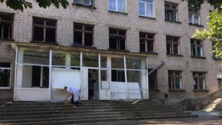 Под обстрел попала больница