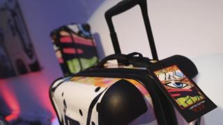 Tumi suitcase