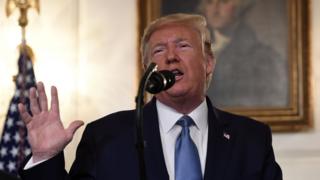 Donald Trump en la Casa Blanca