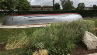 Famine memorial in Glasgow