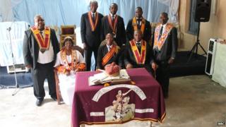 Ghanaian Orange Order members