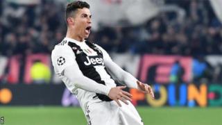 Cristiano amaze gutsinda ibitego 124 muri Champions League