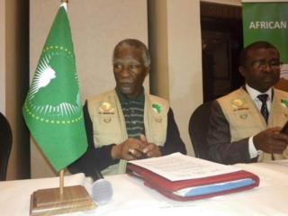 L'ancien président sud-africain Thabo Mbeki, qui dirige la mission d'observation de l'instance continentale, a déclaré qu'il est satisfait du processus