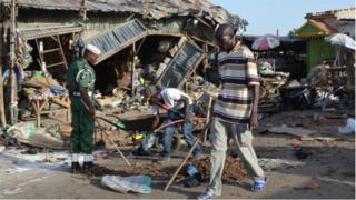 Maiduguri dịna Naịjirịa bụ ebe agha kacha adaụda