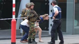 Sojojin kasar Belgium a bakin aiki