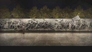 Ilustración del monumento a la Primera Guerra Mundial. (Ilustración: Comisión de la Primera Guerra Mundial)