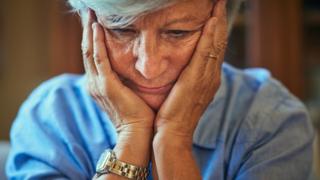 Mujer de la tercera edad