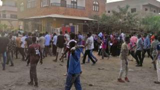 SUDAN PROTESTERS