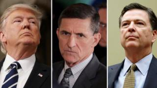 Америкалык басылмалар Трамп Орусия менен байланыштары боюнча суракка алынган улуттук коопсуздук боюнча мурдагы кеңешчиси Майкл Флинндин үстүнөн иликтөөнү токтотуу тууралуу Комиден суранган деп жазууда.