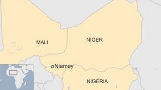 Map of Niger