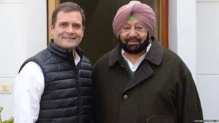ਕੈਪਟਨ ਅਮਰਿੰਦਰ ਸਿੰਘ ਅਤੇ ਰਾਹੁਲ ਗਾਂਧੀ