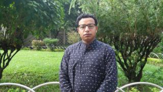 ঢাকা বিশ্ববিদ্যালয়ের সমাজ কল্যাণ ইন্সটিটিউটের একজন শিক্ষক তৌহিদুল হক।