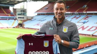 John Terry, au moment de la conférence de presse à Aston Villa