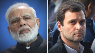 नरेंद्र मोदी और राहुल गांधी