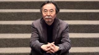Japanese cartoonist Jiro Taniguchi, who died at 69 on 11 February 2017, seen here at the Louvre museum in Paris.