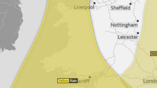 Wales weather warning