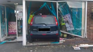 Scene of crash