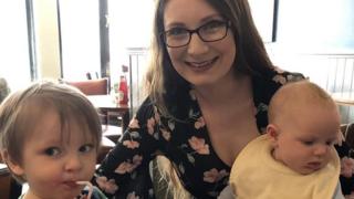 Harriet and her two children