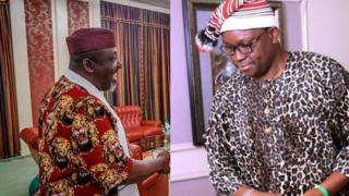 Rochas Okorocha and Ayo Fayose