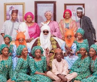 Muhammadu Sanusi II yana da mata hudu da kuma 'ya'ya