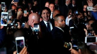 Justin Trudeau nesta terça-feira