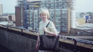 Innes's motherr visited the scene of his death