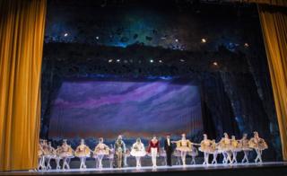 2015年,古巴國家芭蕾舞學校畢業生在國家大劇院做匯報演出
