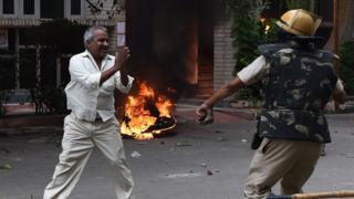 ধর্মগুরুর রায়ের পর ভারতের হরিয়ানায় ব্যাপক সহিংসতা চলছে