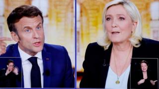 French Vote As Macron Aims To Beat Far-right Le Pen - BBC News