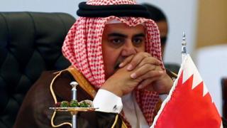 وزير خارجية البحرين الشيخ خالد بن أحمد الخليفة