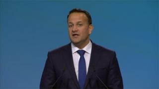 Taoiseach Leo Varadkar addressed his party's Ard Fheis tonight