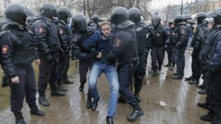 Задержания в Петербурге