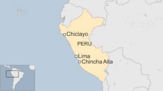 Map of Peru