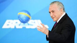 Temer on 17 Oct 2017