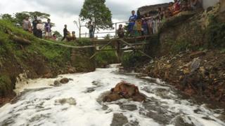 Sungai Citarum di Jawa Barat