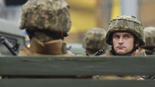 Украинские военные