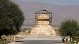 The tomb of Cyrus the Great in Pasargadae, Iran. File photo