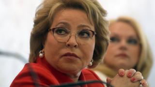 Председатель Совета Федерации РФ Валентина Матвиенко