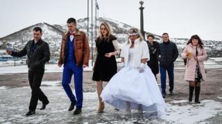 Молодожены в Петропавловске-Камчатском