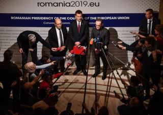 وزیران خارجه آلمان، بریتانیا و فرانسه