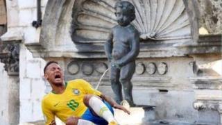 Post do prefeito de Bruxelas